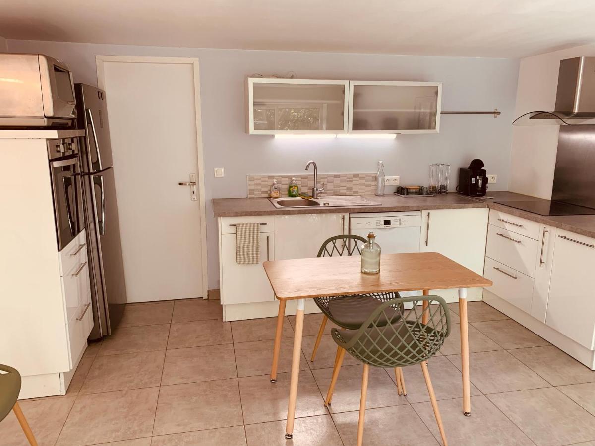 Appartement Independant Avec Jardin Et Acces Piscine นีมส์ ภายนอก รูปภาพ